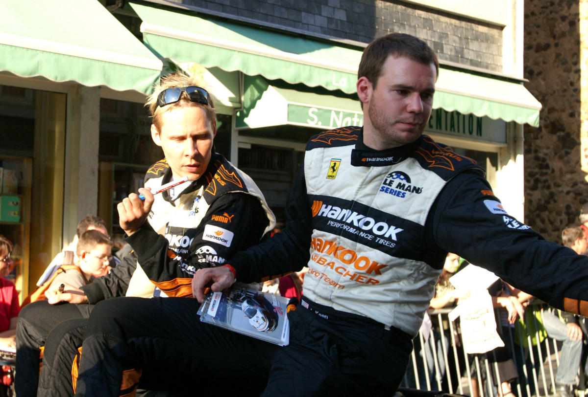 Allan Simonsen and Leh Keen Drivers of Hankook Team Farnbacher's Ferrari F430 GT2.jpg