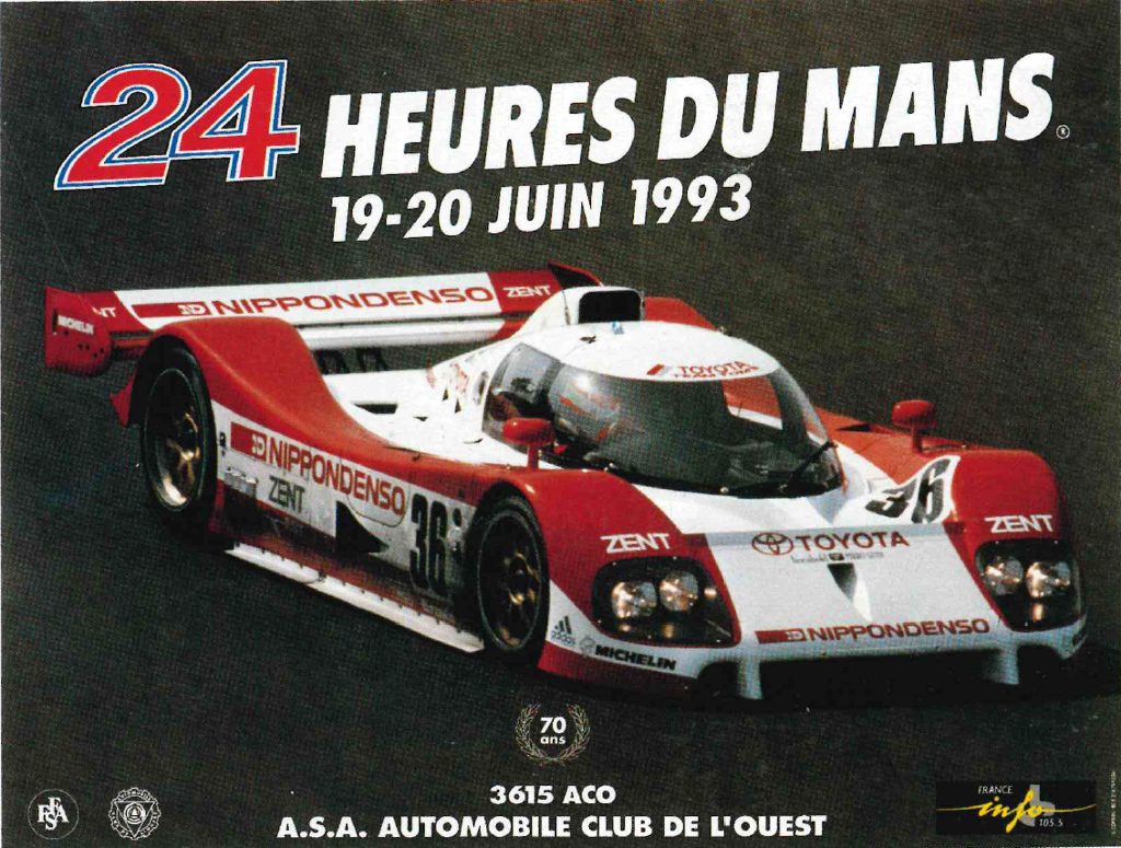 Le Mans 1993 løbsplakat