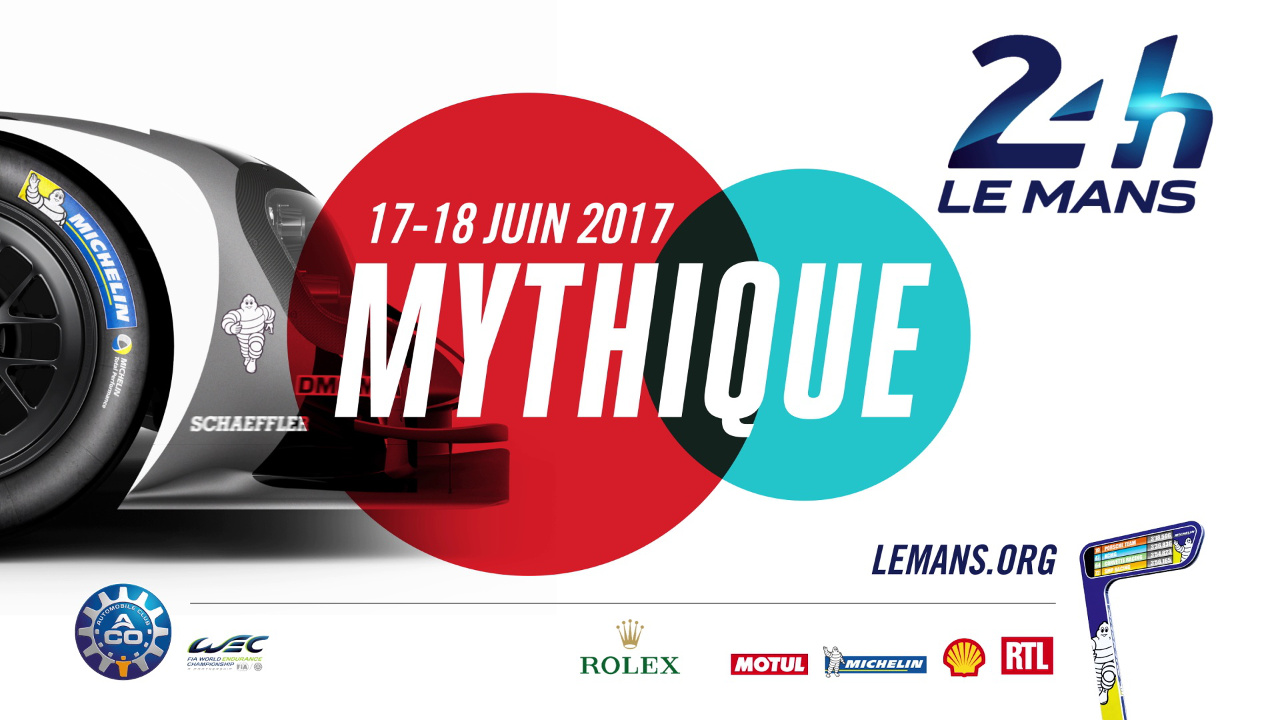 Le Mans 2017 race poster